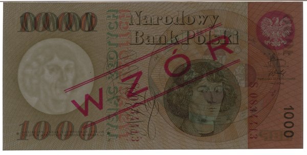 1.000 złotych, 29.10.1965