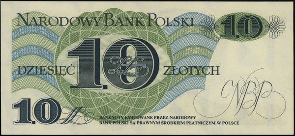 10 złotych, 1.06.1982