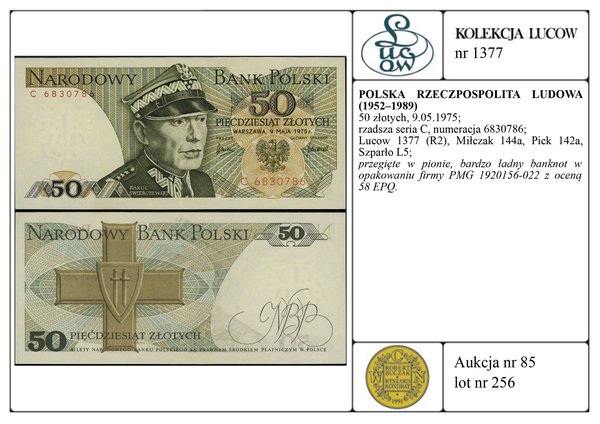 50 złotych, 9.05.1975