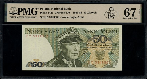 50 złotych, 1.06.1986