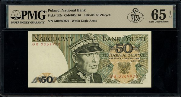 50 złotych, 1.12.1988