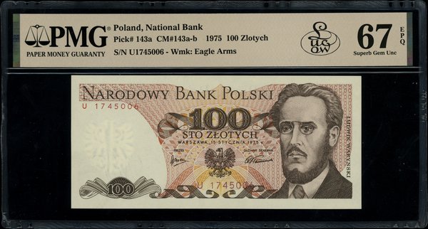 100 złotych, 15.01.1975