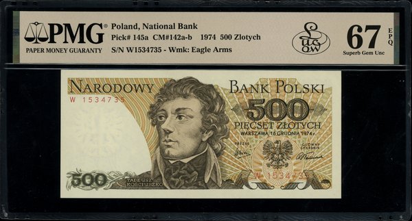 500 złotych, 16.12.1974