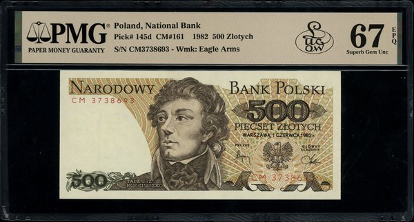 500 złotych, 1.06.1982