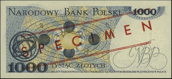 1 000 złotych, 1.06.1979