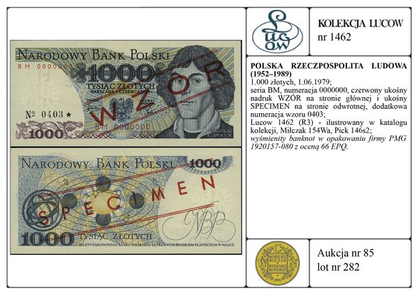 1 000 złotych, 1.06.1979