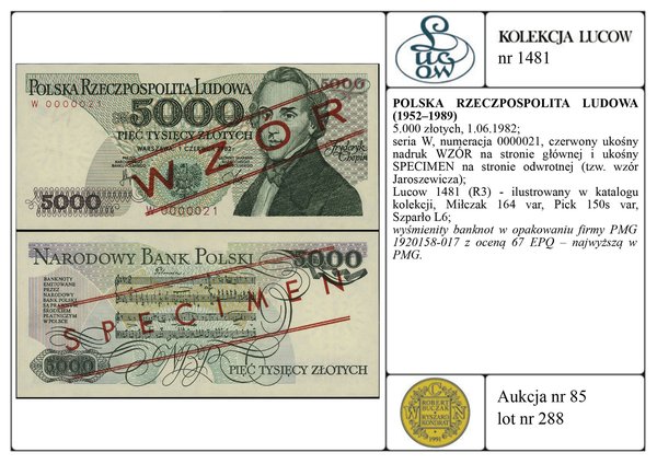 5.000 złotych, 1.06.1982