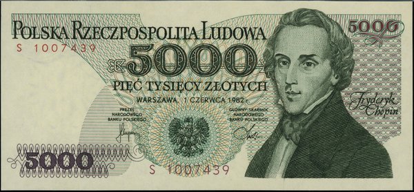 5.000 złotych, 1.06.1982