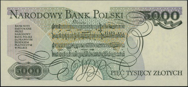 5.000 złotych, 1.06.1986