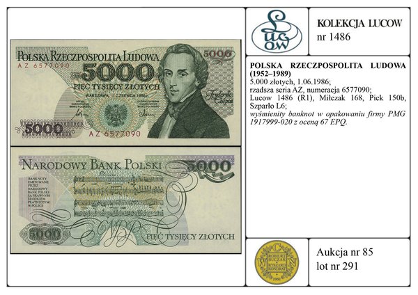 5.000 złotych, 1.06.1986