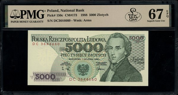 5.000 złotych, 1.12.1988