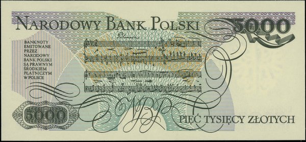 5.000 złotych, 1.12.1988