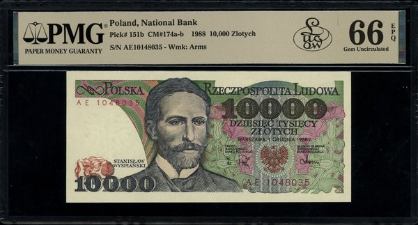 10.000 złotych, 1.12.1988