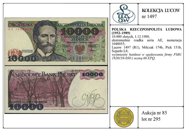 10.000 złotych, 1.12.1988