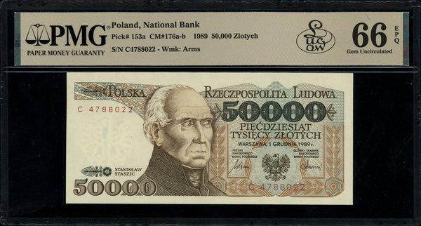 50.000 złotych, 1.12.1989