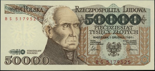 50.000 złotych, 1.12.1989