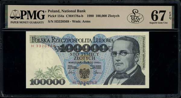 100.000 złotych, 1.02.1990