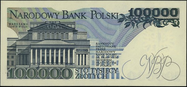 100.000 złotych, 1.02.1990