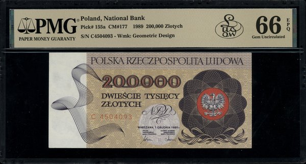 200.000 złotych, 1.12.1989