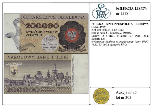 200.000 złotych, 1.12.1989