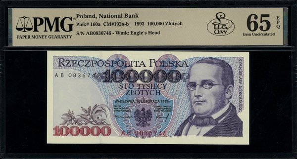 100.000 złotych, 16.11.1993