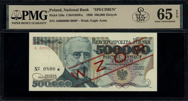 500.000 złotych, 20.04.1990