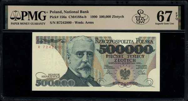 500.000 złotych, 20.04.1990