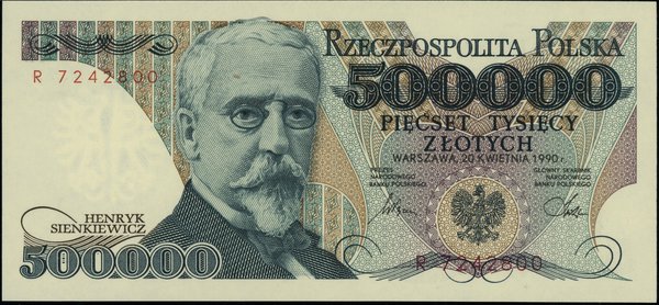 500.000 złotych, 20.04.1990