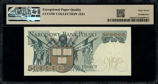 500.000 złotych, 20.04.1990