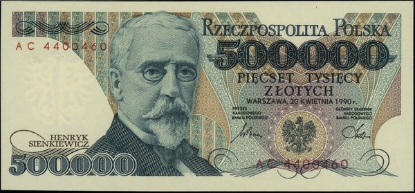 500.000 złotych, 20.04.1990