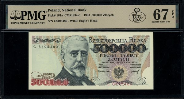 500.000 złotych, 16.11.1993