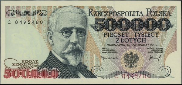 500.000 złotych, 16.11.1993