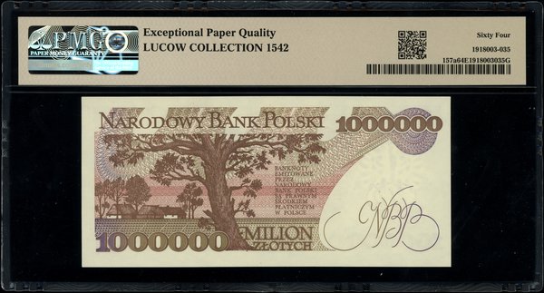 1.000.000 złotych, 15.02.1991