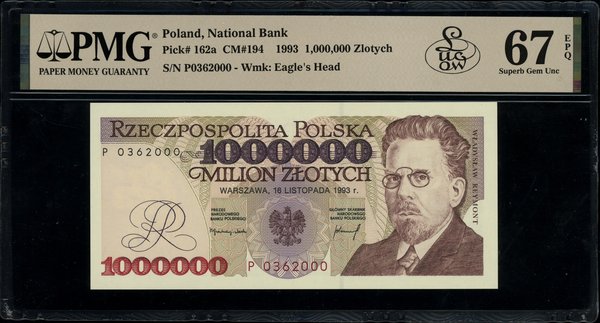 1.000.000 złotych, 16.11.1993