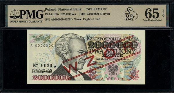 2.000.000 złotych, 16.11.1993