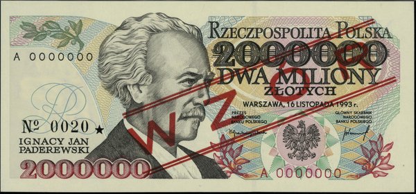 2.000.000 złotych, 16.11.1993