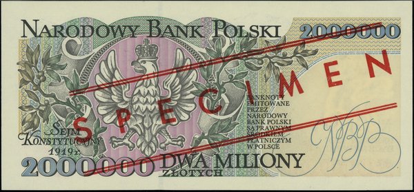 2.000.000 złotych, 16.11.1993