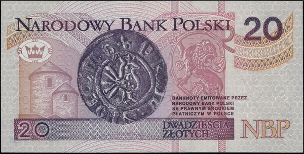 20 złotych, 25.03.1994