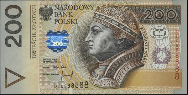 200 złotych, 25.03.1994