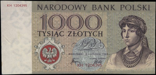 1.000 złotych, 2.01.1965