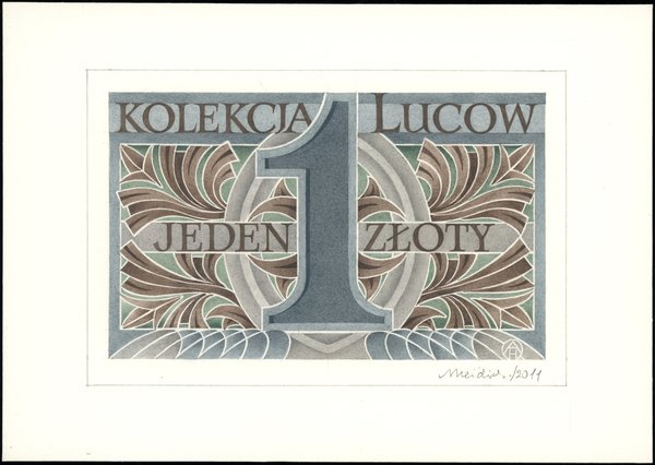 1 złoty, bez daty (2011)