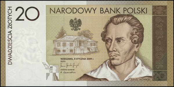 20 złotych, 8.01.2009