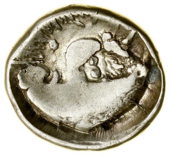 Stater typu krakowskiego odmiany II, (ok. II–I w. pne), mennica w okolicach Krakowa