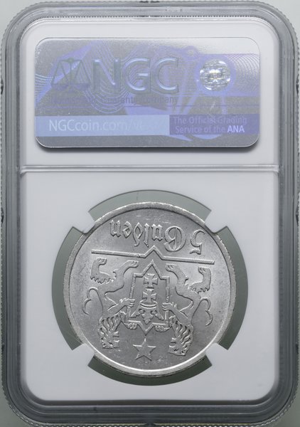 5 guldenów, 1927, Berlin; Kościół Marii Panny; A