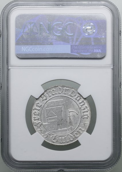 5 guldenów, 1932, Berlin; Żuraw portowy; AKS 8, 