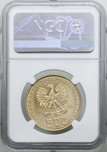 500 złotych, 1976, Warszawa; Kazimierz Pułaski (