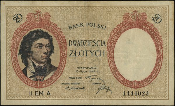 20 złotych, 15.07.1924
