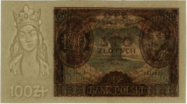 100 złotych, 9.11.1934