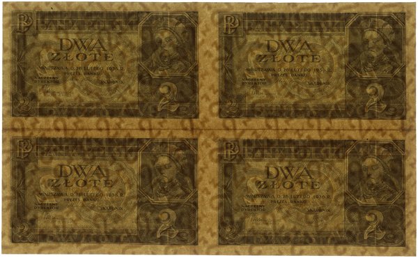 4 x 2 złote, 26.02.1936