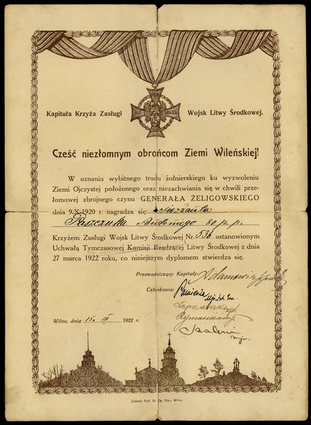 Zestaw pamiątek po Antonim Paszczuku, sierżancie